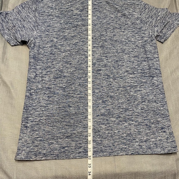 Under Armour UA Heatgear Loose Golf Polo Shirt Mens Large  Blue Short Sleeve - Picture 7 of 7